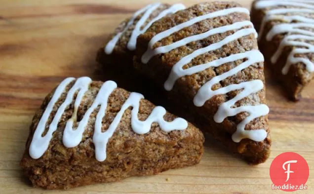 Beträufelt Lebkuchen-Scones