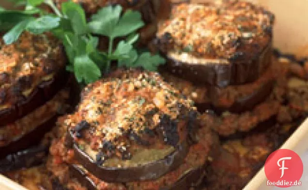 Auberginen Und Lamm Al Forno