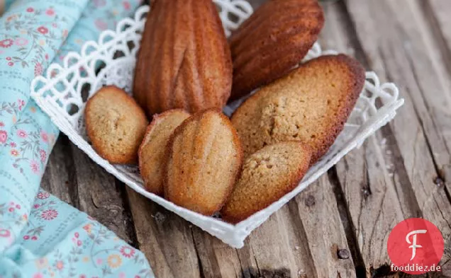 Spekulatius gewürzte Madeleines