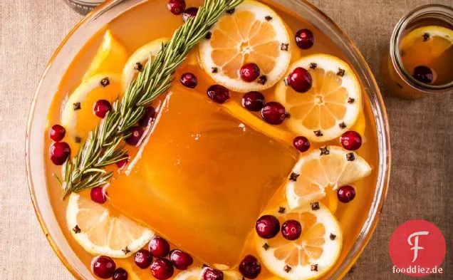Gin Punch macht Partys besser. Hier ist ein Erfolgsrezept (warmes Gefühl im Inneren).