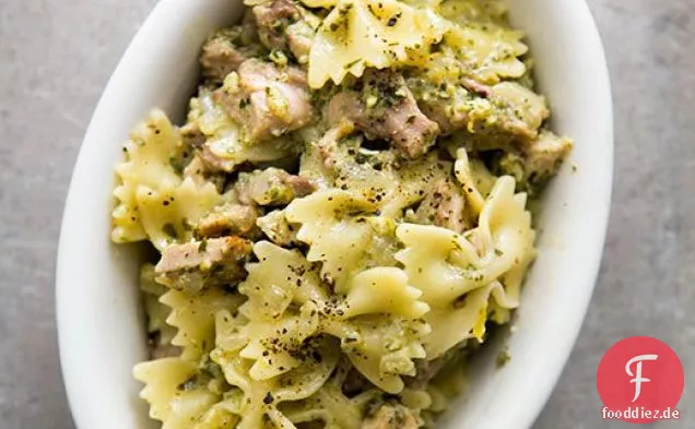 Zitronen-Pesto-Türkei-Pasta