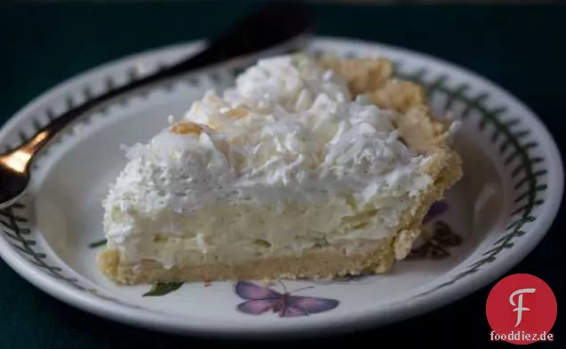 Coconut Cream Pie mit Halb & Halb gemacht
