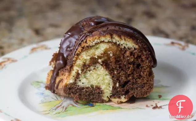 Marmorierter Mini-Bundt-Kuchen