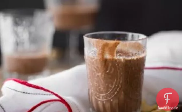 Luxuriöser milchfreier heißer Kakao