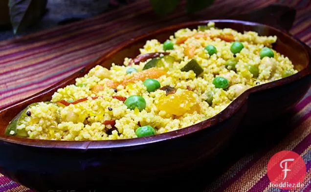 Orange Couscous Curry