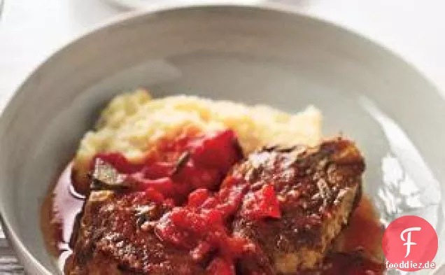 Toskana-Lamm Mit Tomaten Und Polenta Rezept
