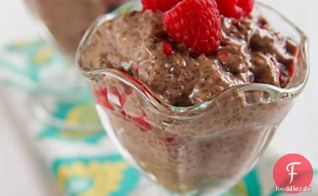 Schokolade Chia Pudding