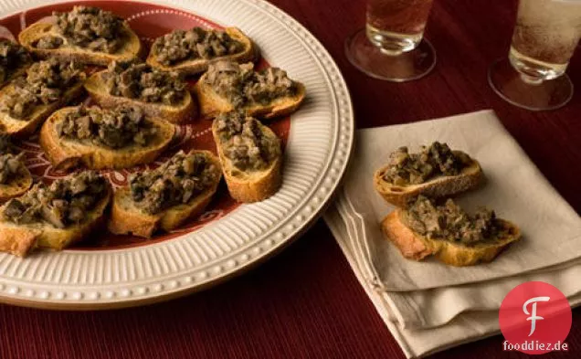 Crostini di Fegatini (Hühnerleber-Crostini)