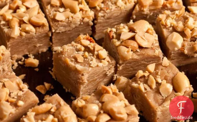 Erdnussbutter Fudge