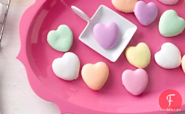 Mini Gespräch-Herz Cookies