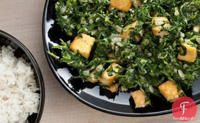 Saag mit Tofu