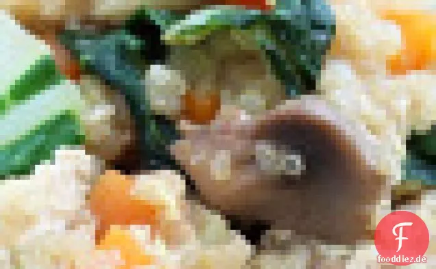 Gemüse gebratene Quinoa