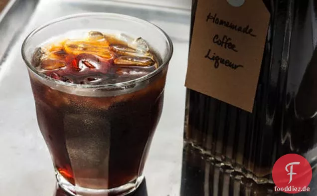 Hausgemachter Kaffeelikör