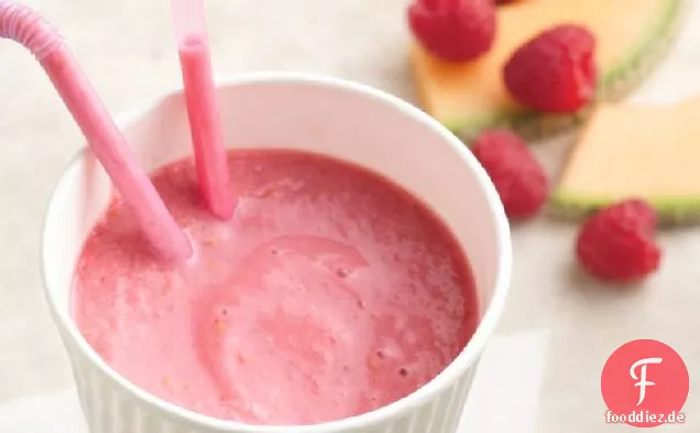 Melone-Himbeer-Smoothies