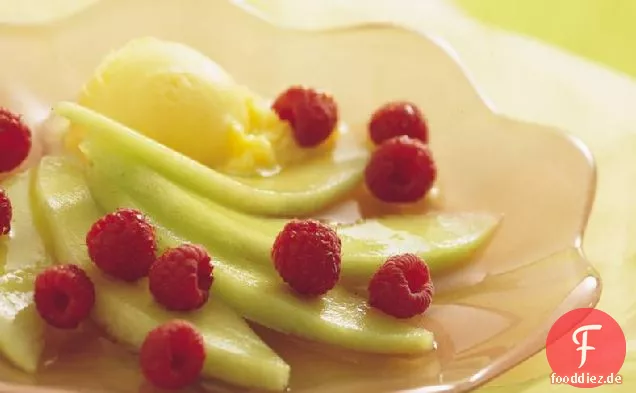 Sorbet und Melone