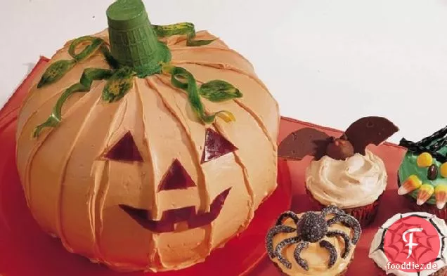 Jack-o'-Lantern-Kuchen