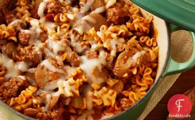 Einfache Pfanne Lasagne