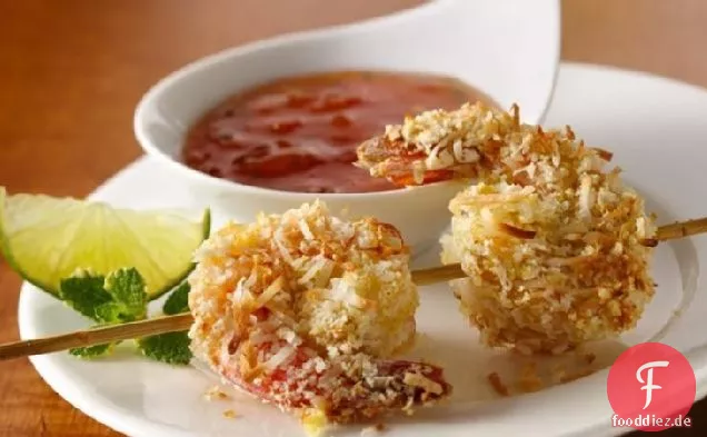 Kokosnuss-Garnelen mit Dip-Sauce