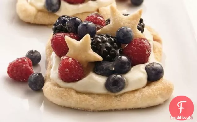 Beeren-Zitronen-Käsekuchen-Quadrate