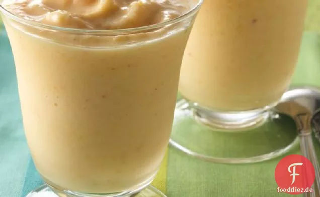 Cremige Pfirsich-Smoothies