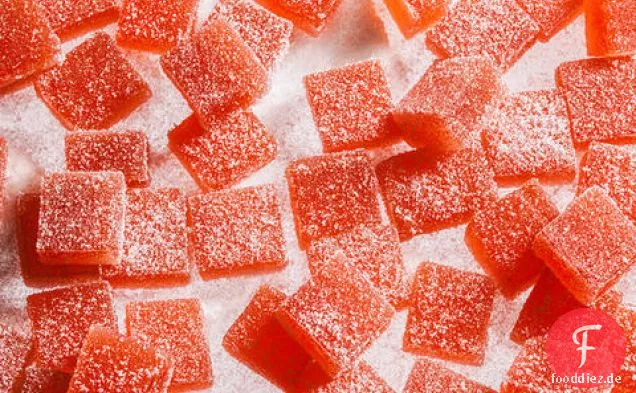 Grapefruit Pâte de Fruit Candy
