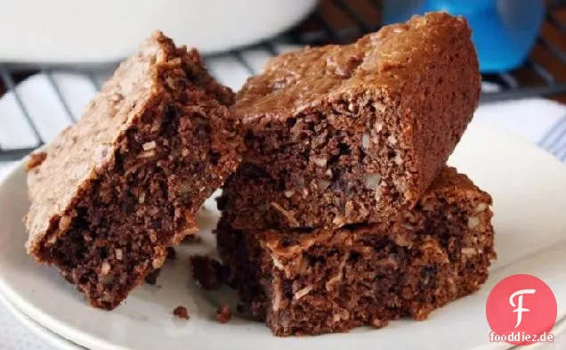 Geladene deutsche Schokoladenkuchen Mix Brownies