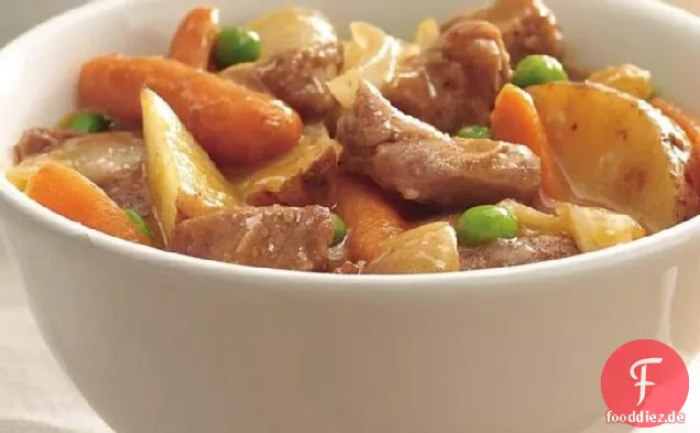 Slow-Cooker Ernte Schweinefleisch Eintopf