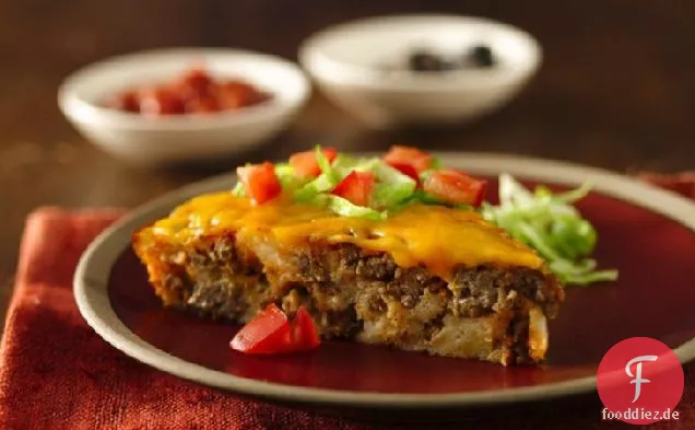 Unglaublich einfacher Taco Pie