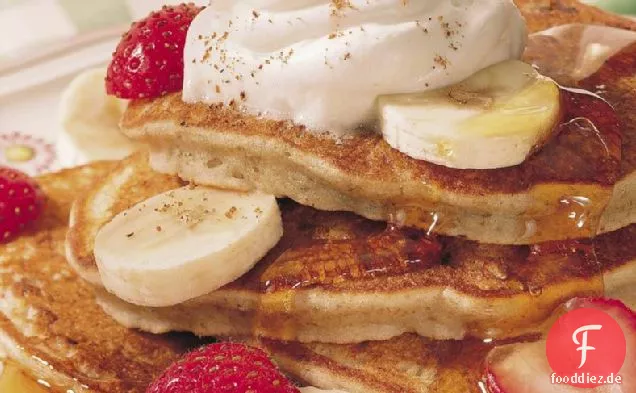 Bananen-Pekannuss-Pfannkuchen