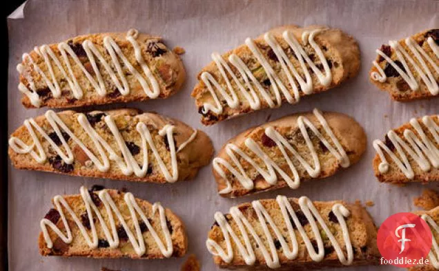 Cranberry und Pistazien Biscotti