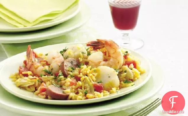 Einfache Paella