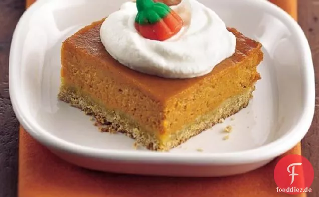 Honig-Kürbis-Dessert Quadrate