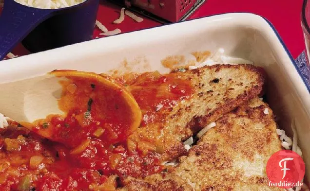 Kalbfleisch Parmigiana
