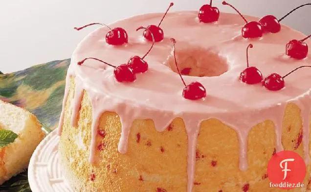 Fettarmer Kirsch-Mandel-Engel-Kuchen