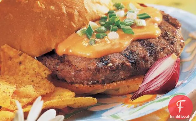 Gegrillte Nacho Cheeseburger