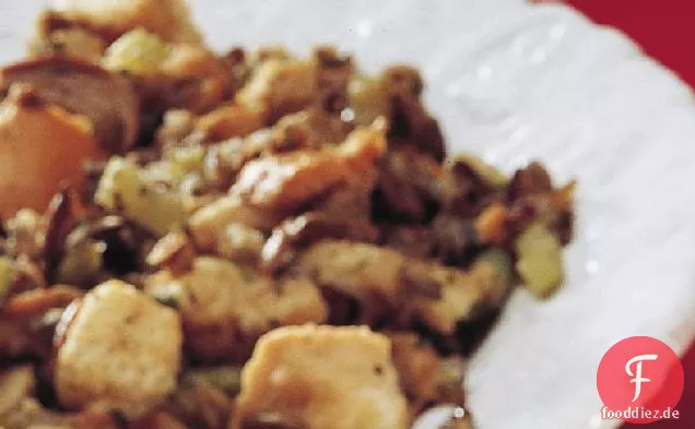 Slow-Cooker Sauerteig und Wildreis Füllung