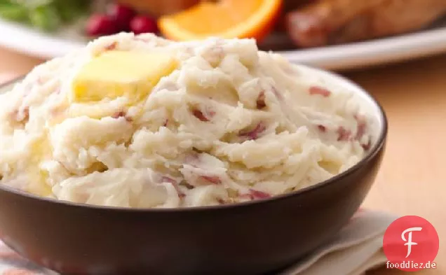 Seidige Knoblauch Kartoffelpüree