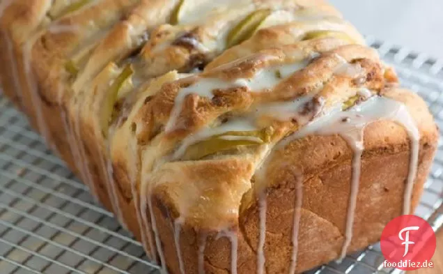 Apfel-Zimt Auseinander Ziehen Brot