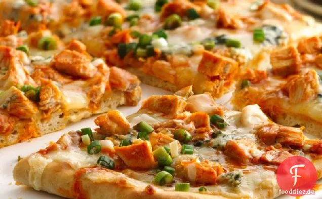 Büffel Huhn Bier Brot Pizza