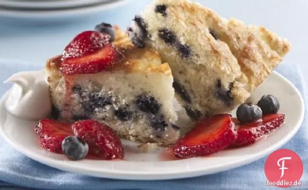 Heidelbeer-Muffin-Shortcakes
