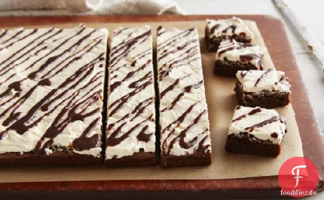 Frosted Irish Cream Brownies