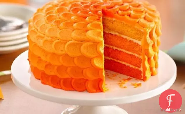 Mandarine Ombre Kuchen