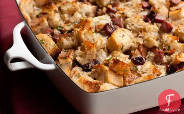 Cranberry- und Wurstfüllung