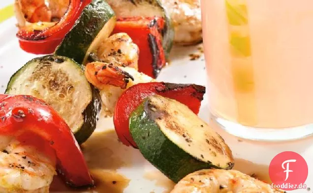 Margarita Garnelen Kabobs
