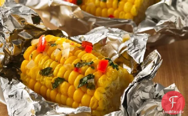 Gegrillte Corn Nibblers® mit Limettenbutter