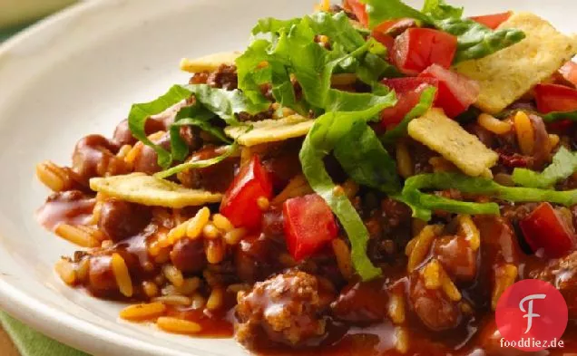 Einfache Rindfleisch Taco Pfanne
