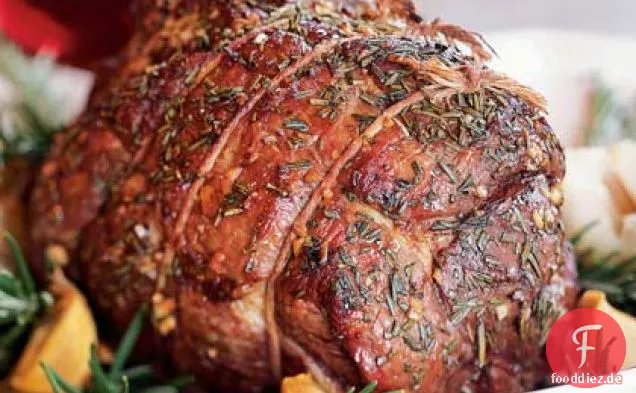 Lammbraten mit Rosmarin und Knoblauch