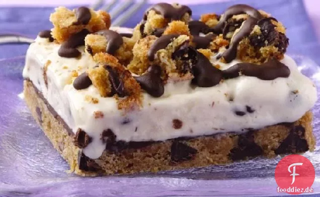 Chocolate Chip-Eis Dessert