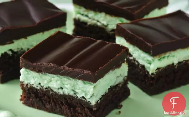 Schokolade Minze Brownies