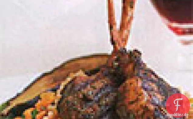 Gegrillte Charmoula Lammkoteletts